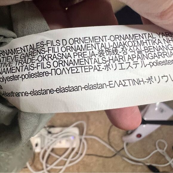 Zara Gray Maxi Dress with Eyelet Details - Picture 7 of 8